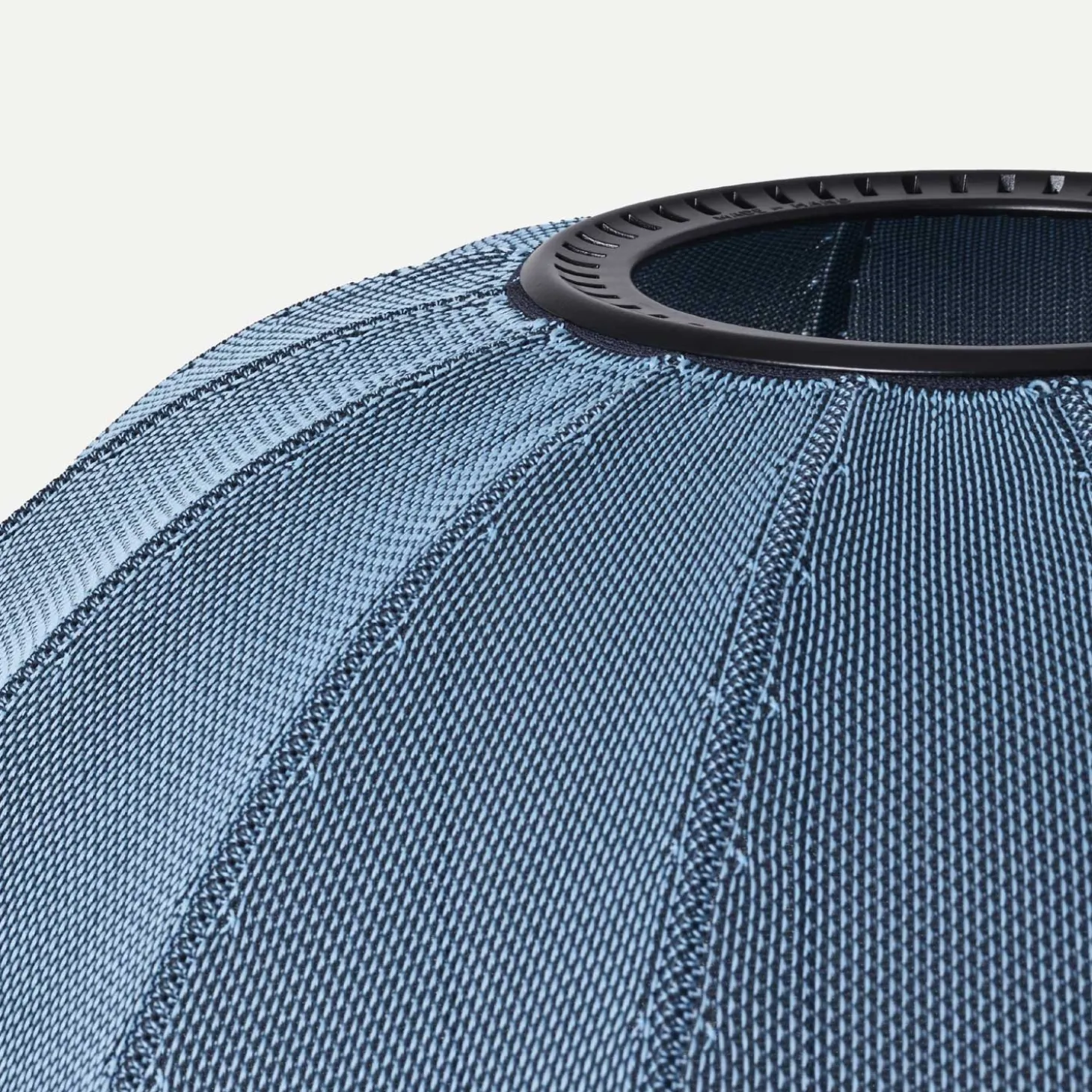 Made By Hand - Gulvlampe - Knit-Wit 45 Round Floor High - Blue Stone