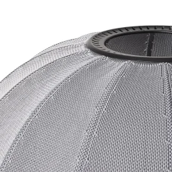 Made By Hand - Loftlampe - Knit-Wit 45 Round Ceiling - Silver
