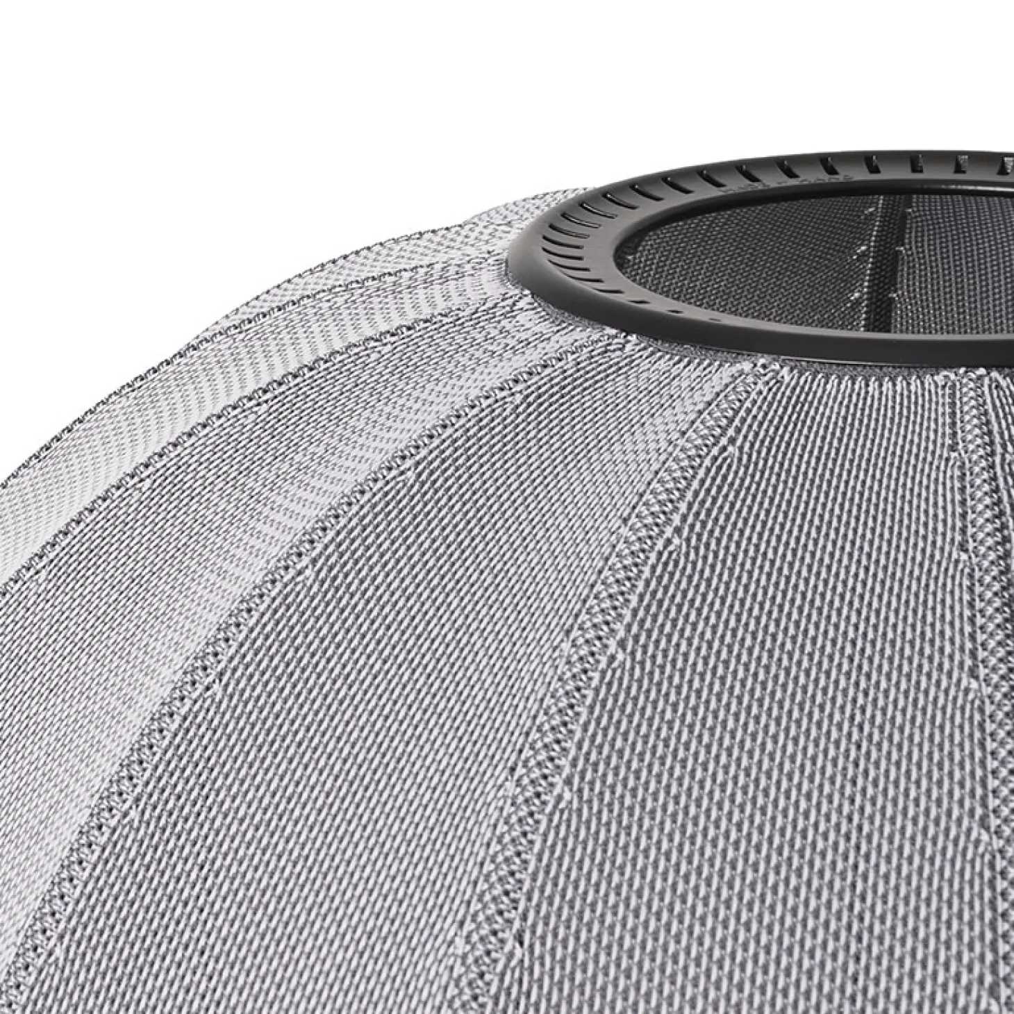 Made By Hand - Loftlampe - Knit-Wit 45 Round Ceiling - Silver