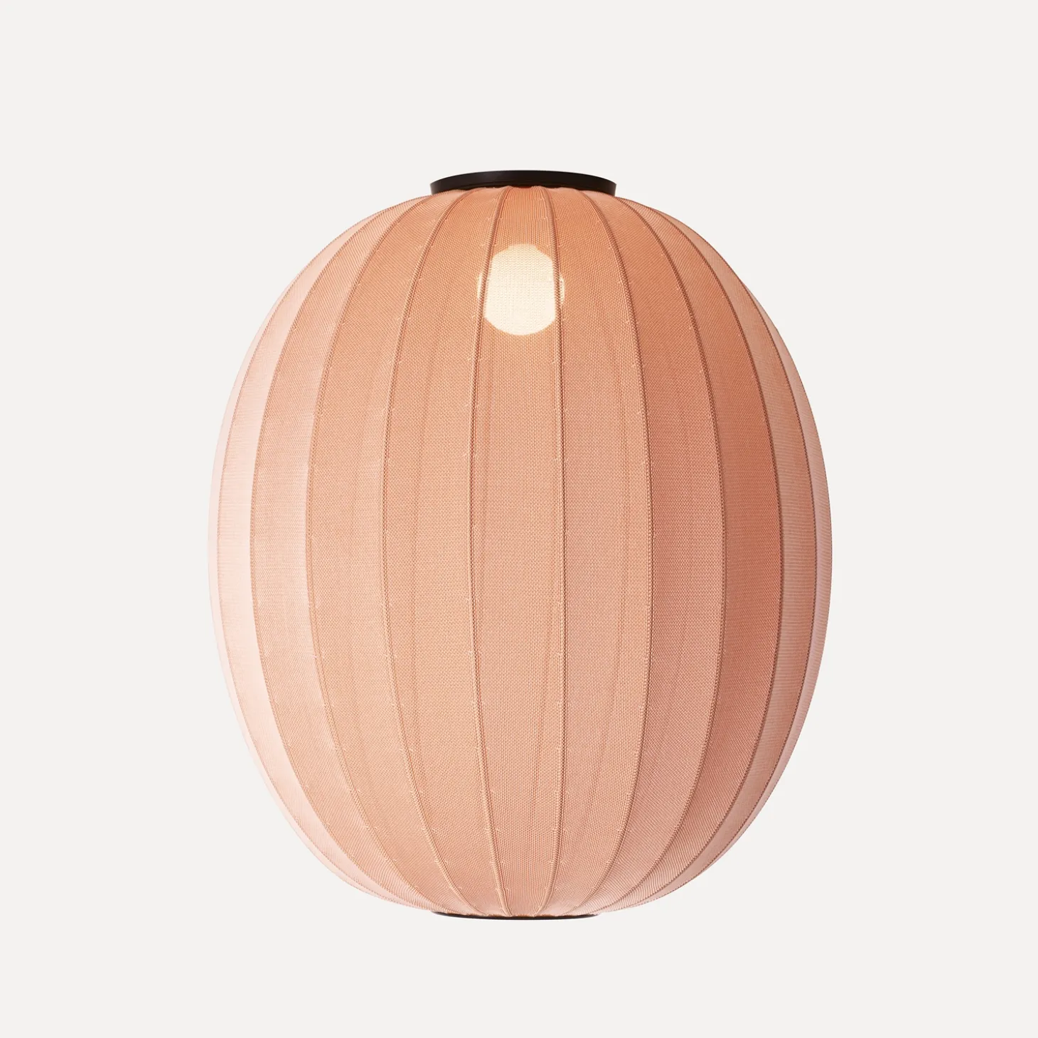 Made By Hand - Loftlampe - Knit-Wit 65 High Oval Ceiling - Coral