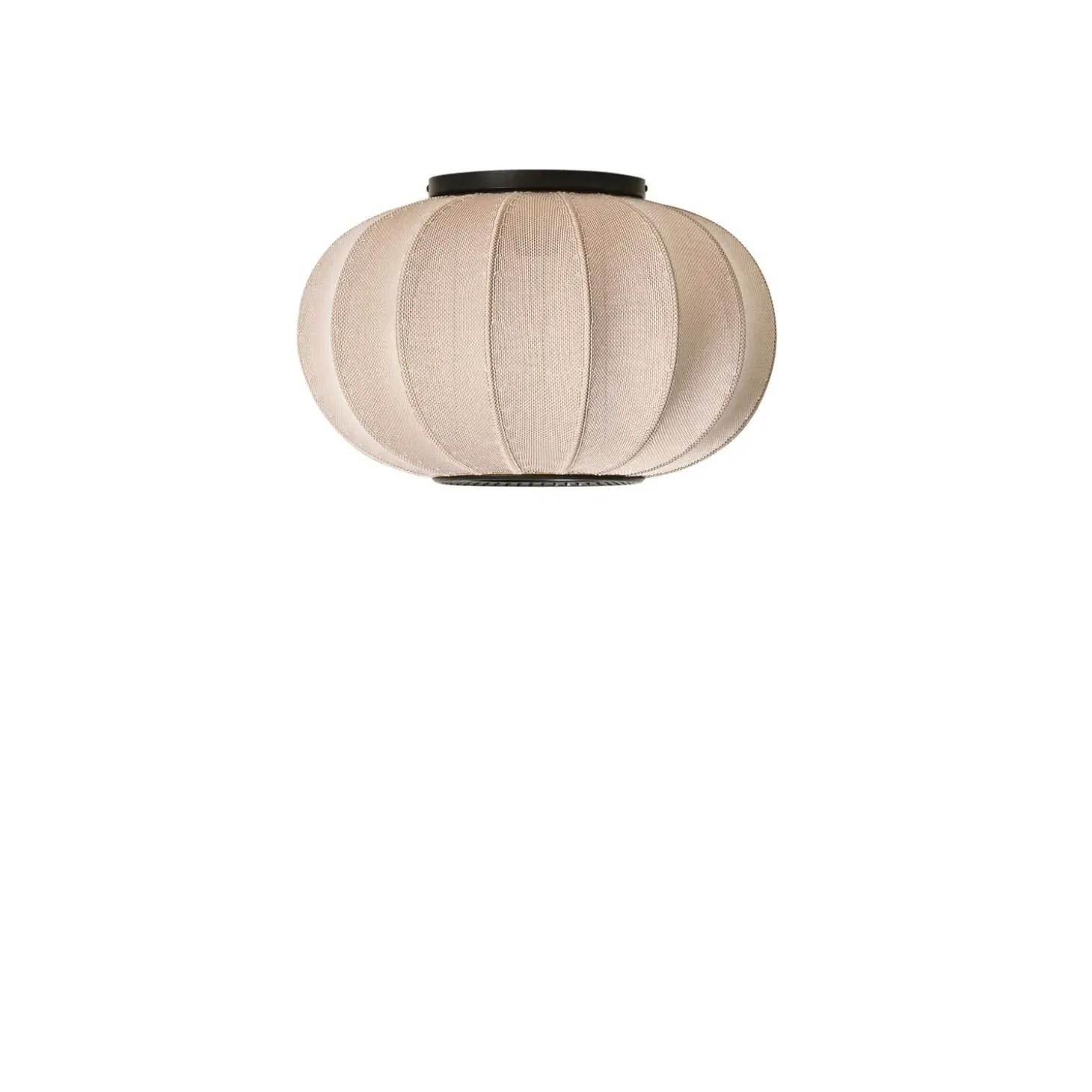Made By Hand - Loftlampe/Væglampe - Knit-Wit 45 Oval - Sand Stone