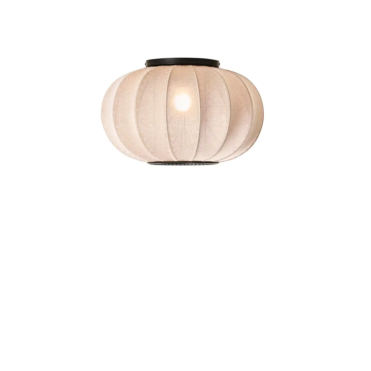 Made By Hand - Loftlampe/Væglampe - Knit-Wit 45 Oval - Sand Stone