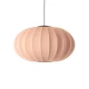 Made By Hand - Pendel - Knit-Wit 76 Oval Pendant LED - Coral