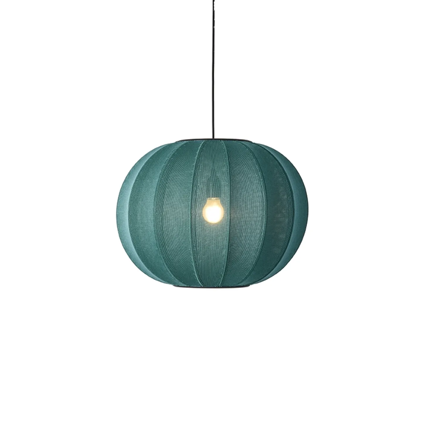 Made By Hand - Pendellampe - Knit-Wit 45 Round Pendant - Seagrass