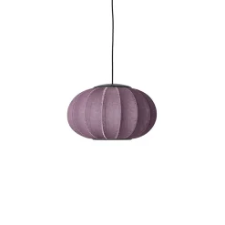 Made By Hand - Pendellampe - Knit-Wit 45 Oval Pendant LED - Burgundy