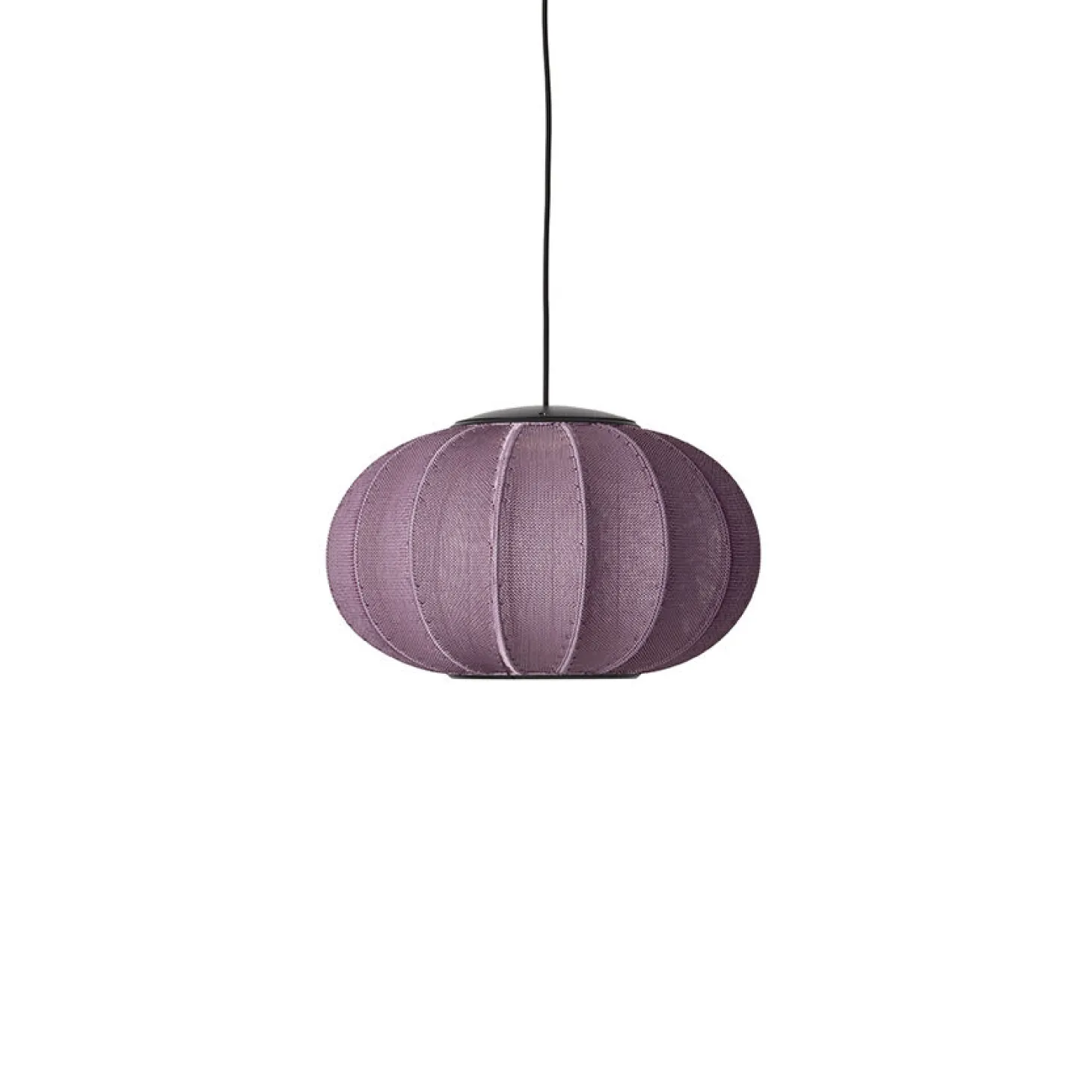 Made By Hand - Pendellampe - Knit-Wit 45 Oval Pendant LED - Burgundy