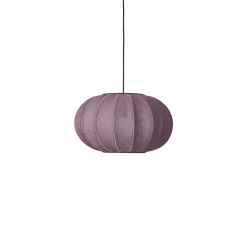 Made By Hand - Pendellampe - Knit-Wit 45 Oval Pendant - Burgundy