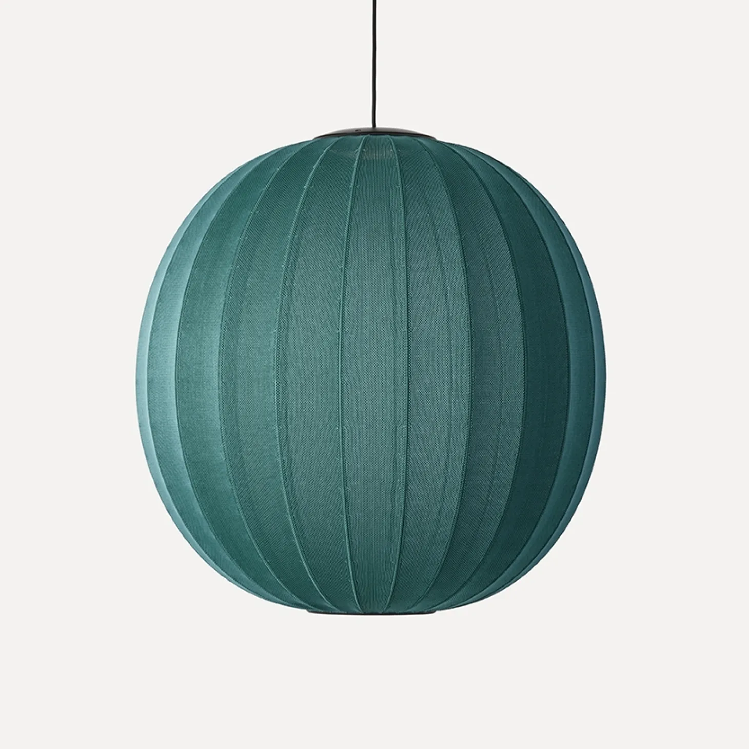 Made By Hand - Pendellampe - Knit-Wit 75 Round Pendant LED - Seagrass