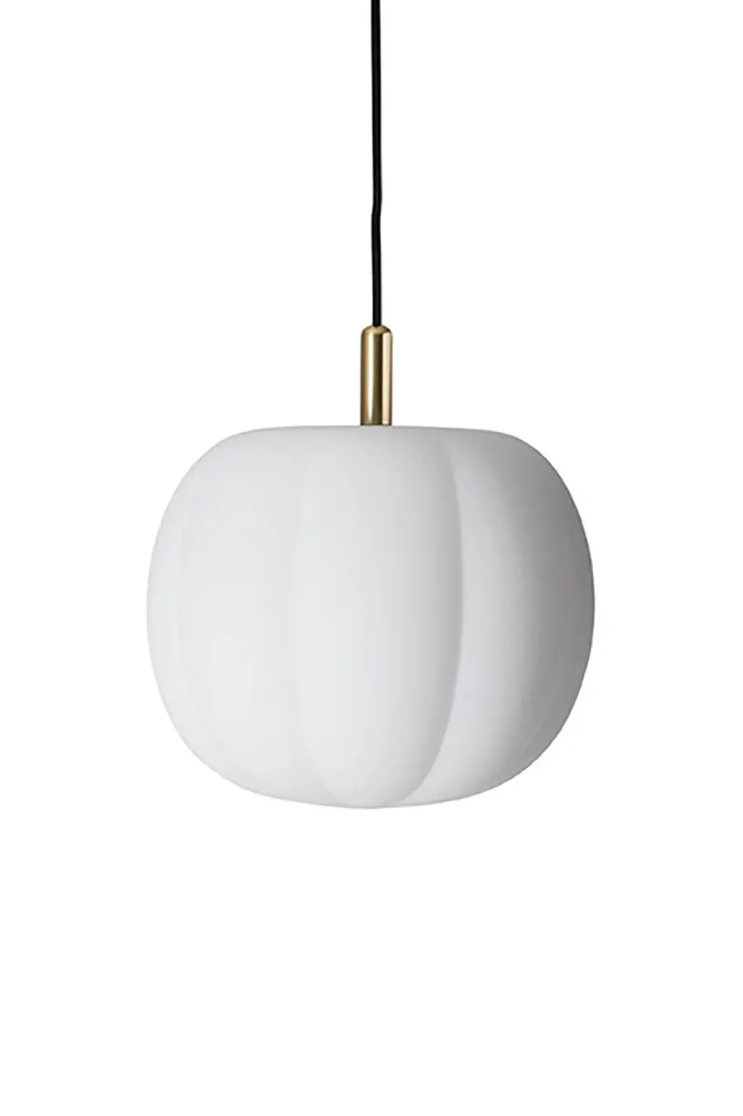 Made By Hand - Pepo Pendant Medium Ø30 Brass Top - Opal