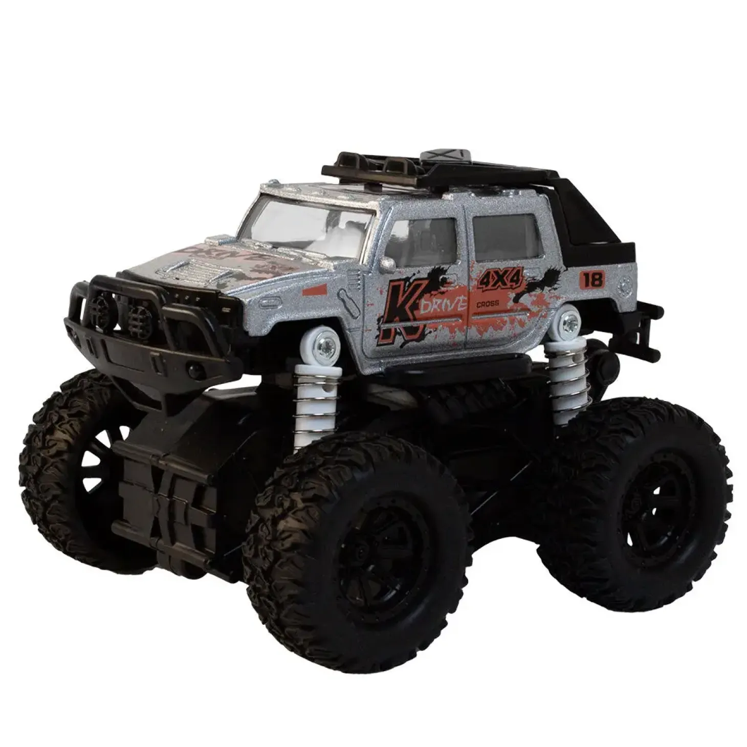 Magni - Big Foot Monster truck friktionsbil, assorteret farve, pris er for 1 stk.