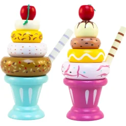 Magni - Isdessert med stabelfunktion, assorteret farve, pris er for 1 stk.