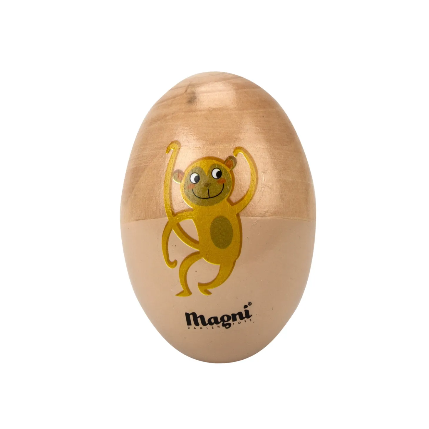 Magni - Rasleæg med Noahs Ark, beige abe