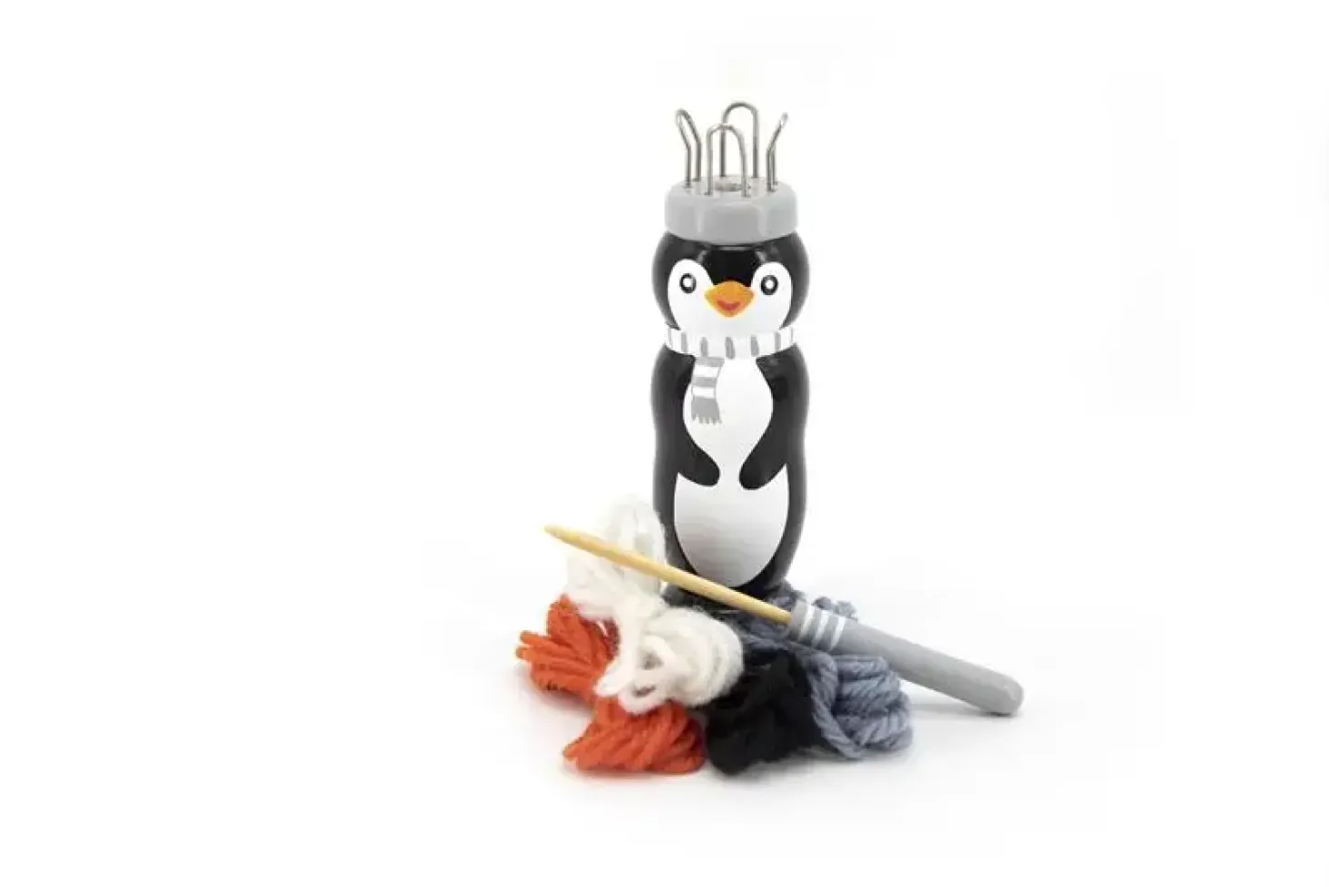 Magni - Strikke pingvin / Magni - Knitting penguin