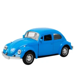 Magni - VW Folkevogn bil med pull-back, assorteret farve, pris er for 1 stk.