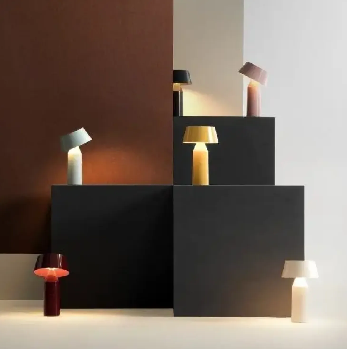 Marset - Bordlampe - Bicoca - Rød