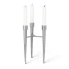 Mater - Spike lysestage - Mat aluminium