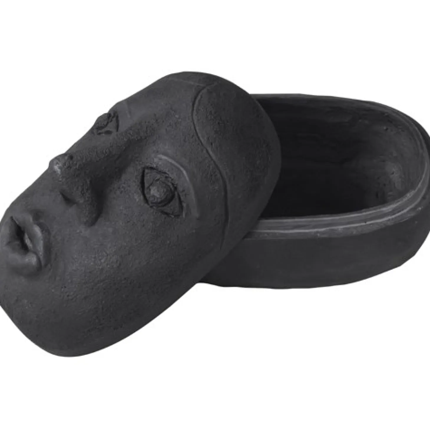 Mette Ditmer - ART PIECE Face krukke - Sort
