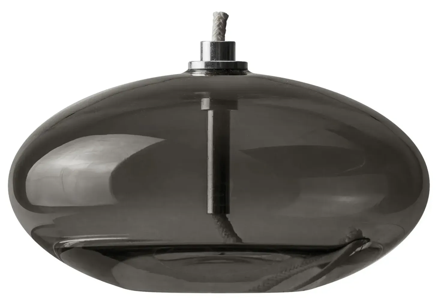 Mette Ditmer - AURA-olielampe - Small - Smoke grey - Ø10,5 x H6 cm