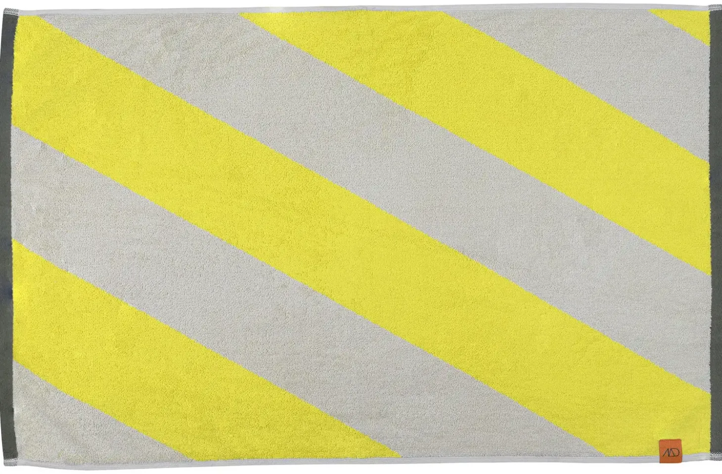 Mette Ditmer - DIAGONAL bath mat - Yellow