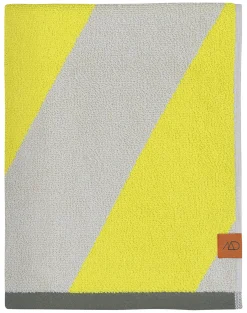 Mette Ditmer - DIAGONAL towel - Yellow
