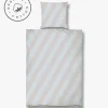 Mette Ditmer - DIAGONAL-sengesæt - Light grey/Sand - W140 x L200 cm