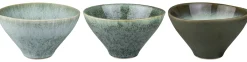 Mette Ditmer - ELEMENTS bowl, small, 3-pack - Green tones