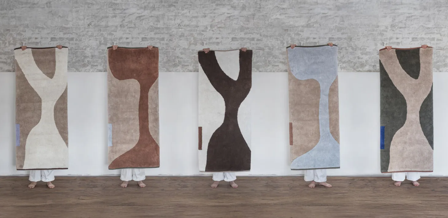 Mette Ditmer - FIGURA rug, medium - Sand