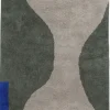 Mette Ditmer - FIGURA rug, medium - Dark olive