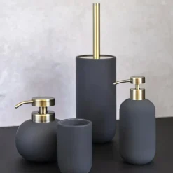Mette Ditmer - LOTUS tandbørsteholder - Anthracite