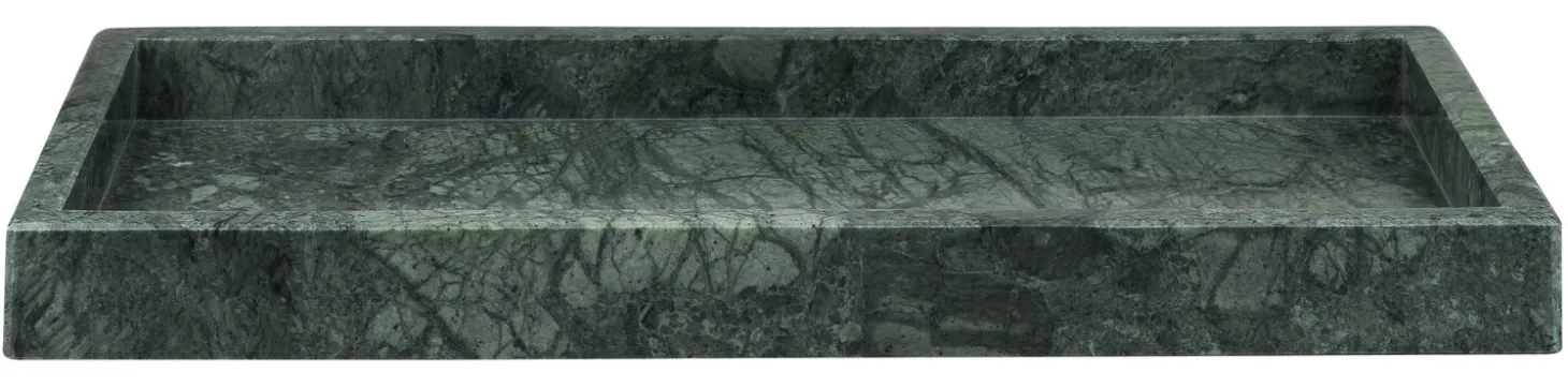 Mette Ditmer - MARBLE deco tray - Dark forest