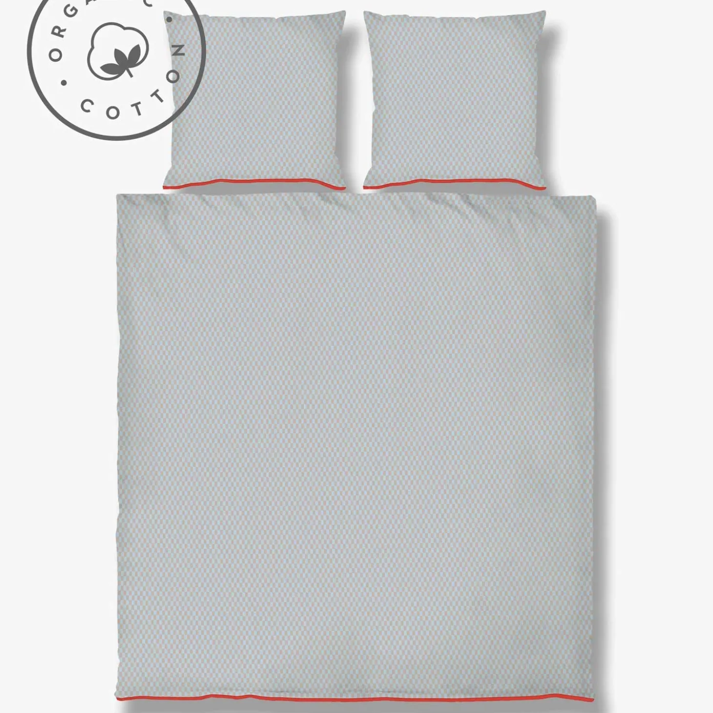 Mette Ditmer - MINI-sengesæt - Light blue/Tan - W200 x L220 cm