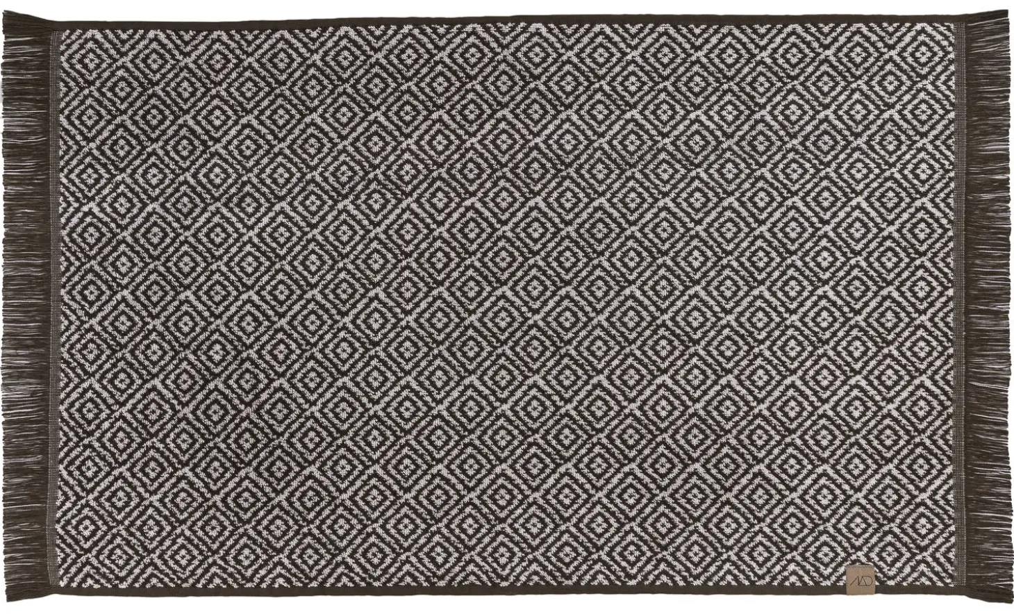 Mette Ditmer - MOROCCO-bademåtte - Chocolate/Off-white - W50 x L80 cm