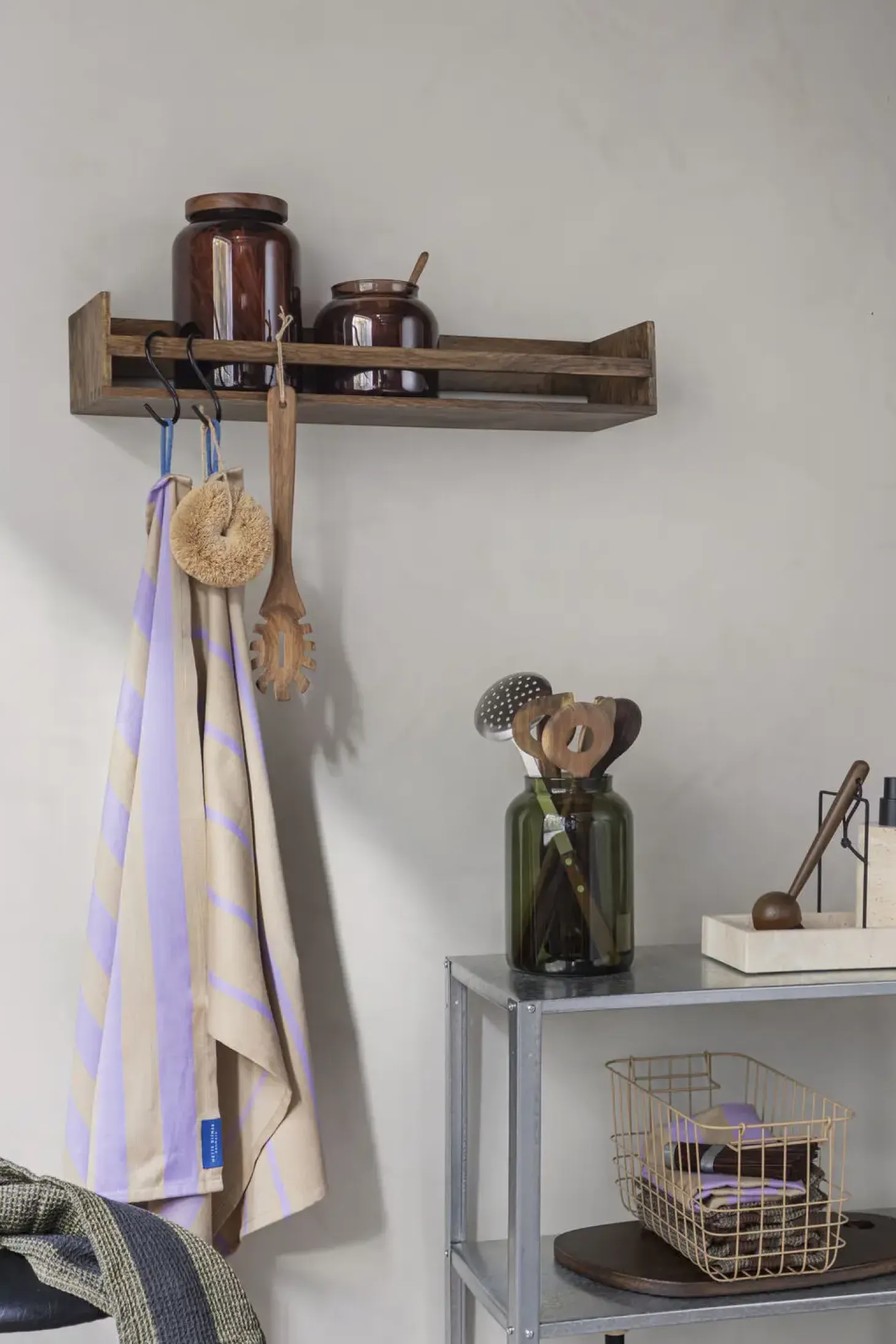 Mette Ditmer - SHOWCASE shelf - Dark oiled