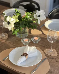 MiLLE W NORDISK DESIGN - Dækkeserviet - Seashell - Beige
