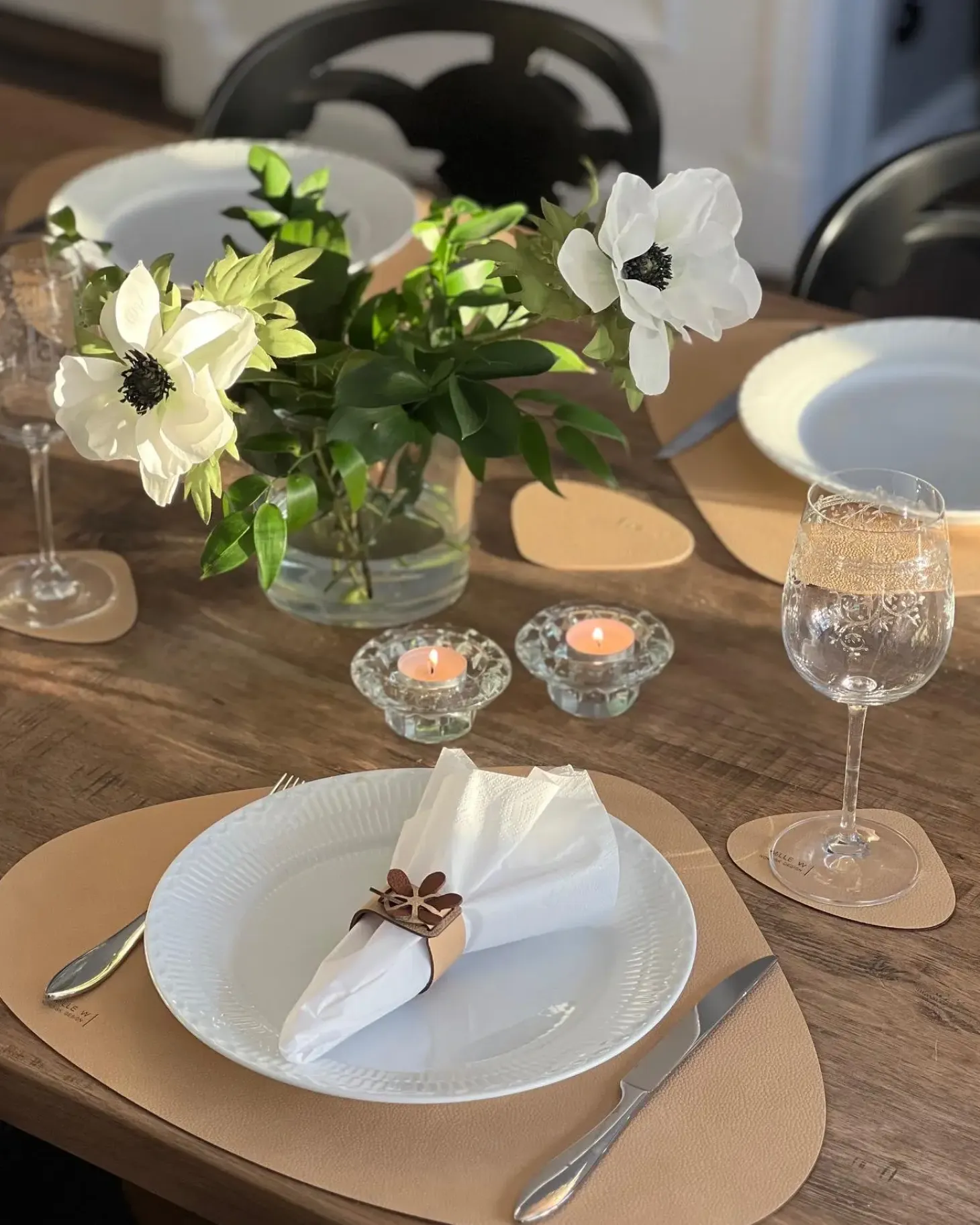 MiLLE W NORDISK DESIGN - Dækkeserviet - Seashell - Beige