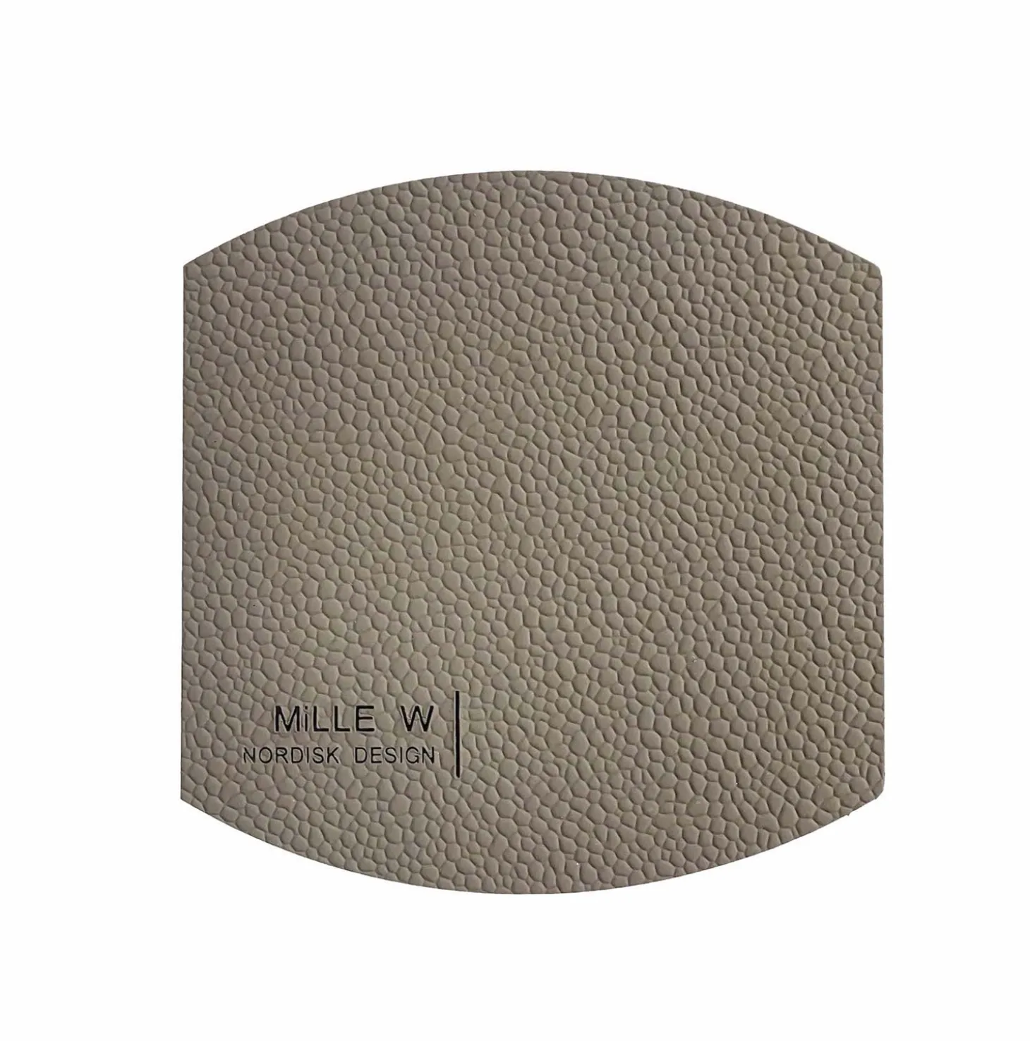 MiLLE W NORDISK DESIGN - Ellips Glasbrik - Grå - 10x10 cm