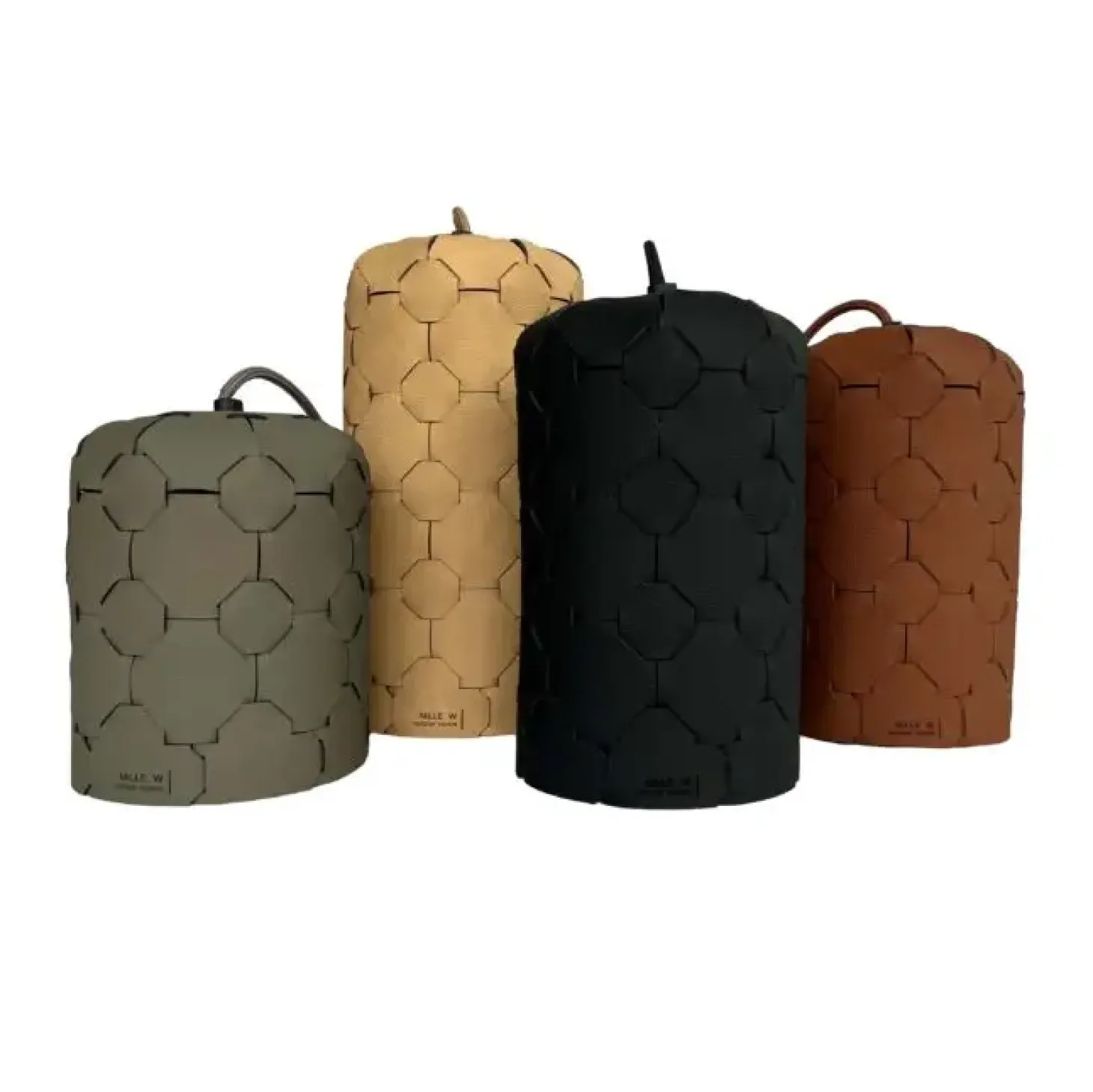 MiLLE W NORDISK DESIGN - Polar Lights - Pendel - Sort læder - Medium