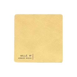 MiLLE W NORDISK DESIGN - Rektangulær Glasbrik - Beige - 10x10 cm