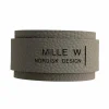 MiLLE W NORDISK DESIGN - Servietring - Grå læder