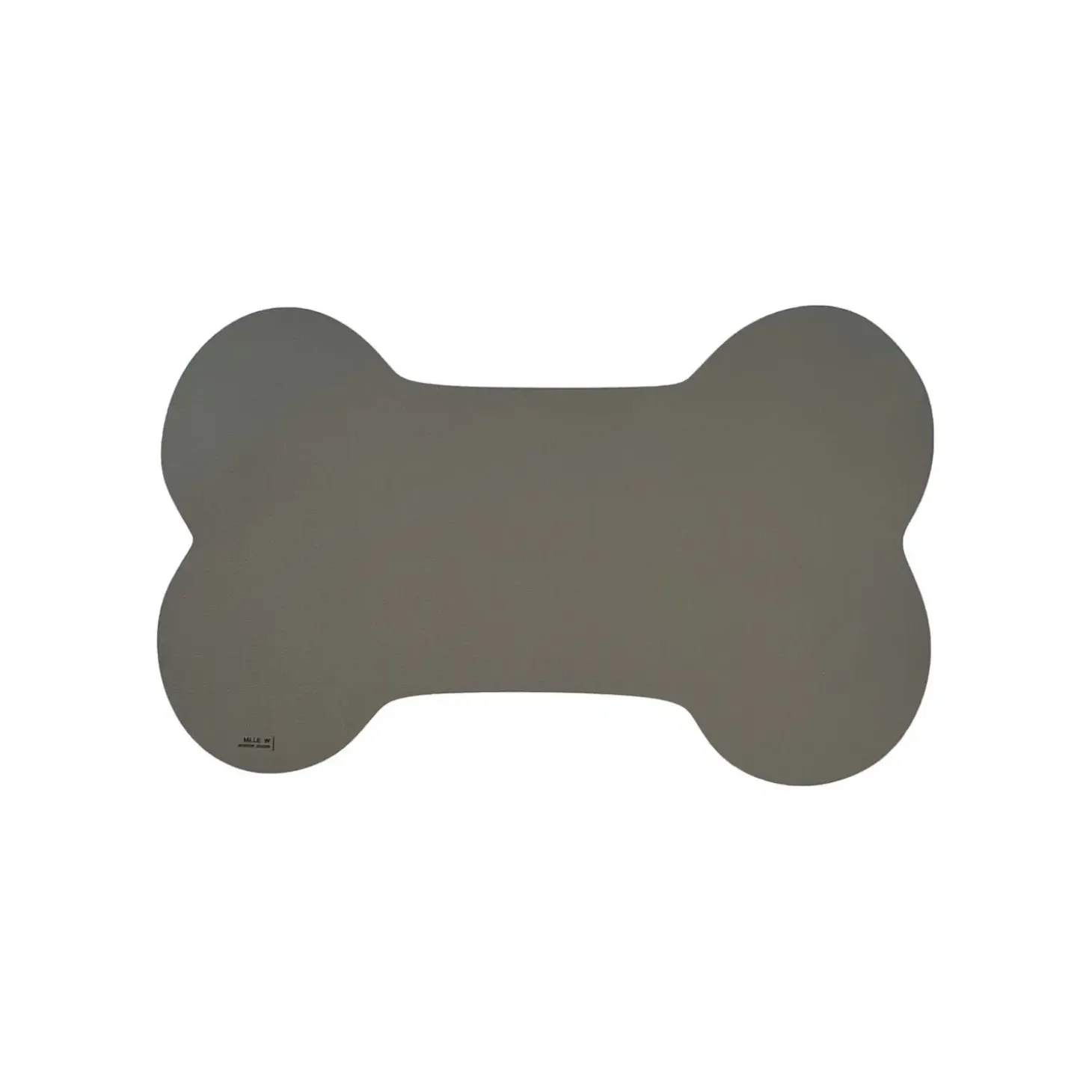 MiLLE W NORDISK DESIGN - Underlag til madskål Hund - Grå - Small