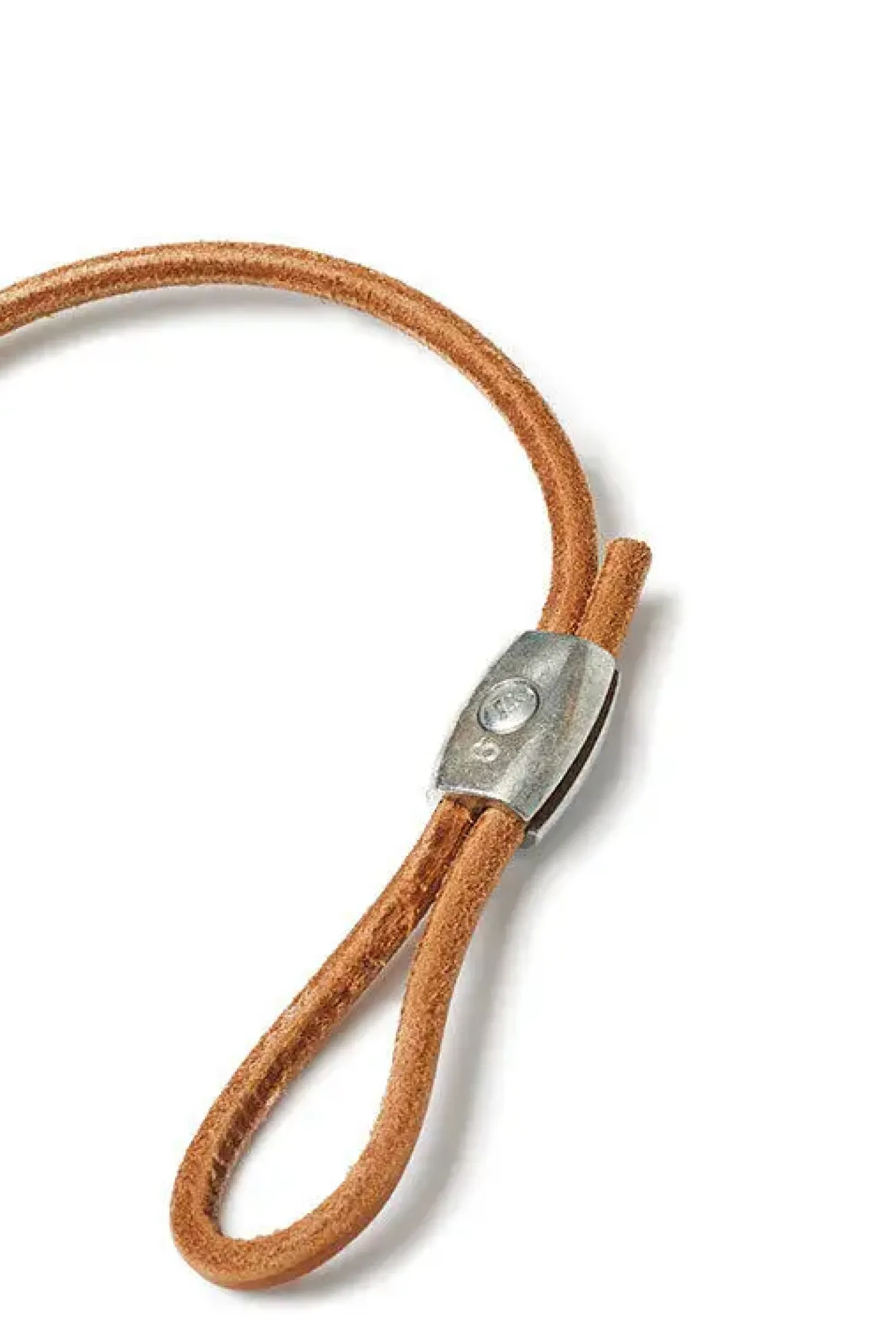 Moudhome - OAK Bøjlestang Med Læder - 100 cm