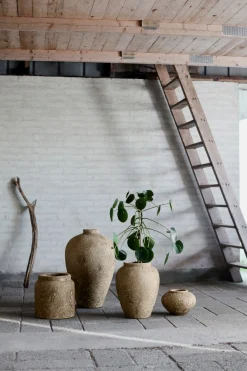 Muubs - Krukke Luna Beige 28 - Beige - Terrakotta