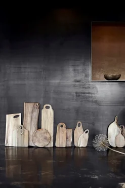 Muubs - Louie skærebræt - Medium -Teakrod - 20 cm