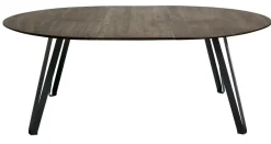 Muubs - Space Tillægsplade til rundt bord 150 x 50 cm - Smoked