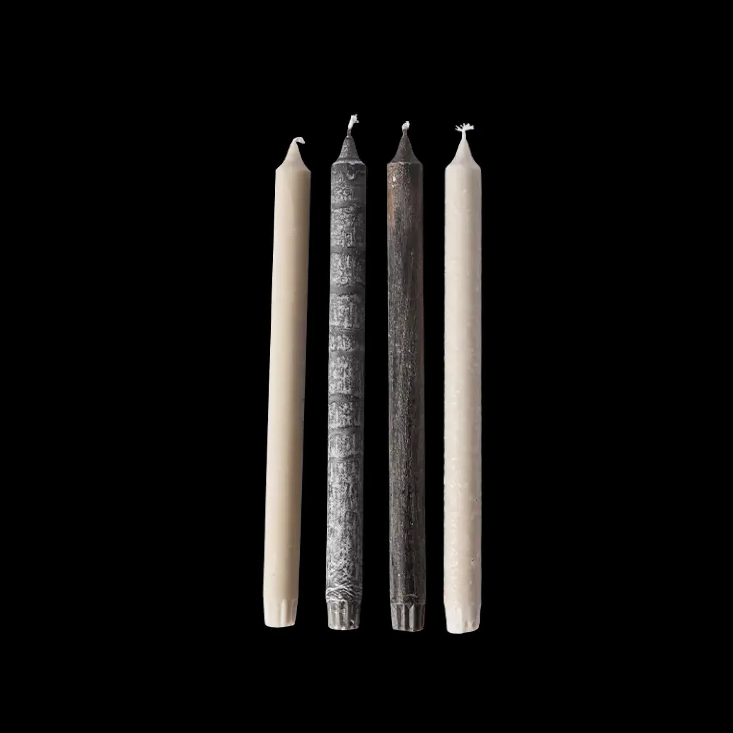 Muubs - Stearinlys Yoro - Nordic glow S - 4 styk
