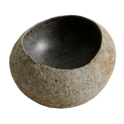 Muubs - Valley Skål M - Riverstone - B: 15 cm, H: 8 cm, L: 17 cm