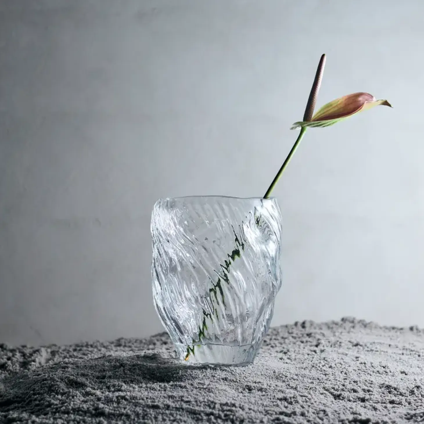 Muubs - Vase Mud - Klar - Glas
