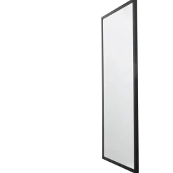 Muubs - Vægspejl Washington L - Jern/Glas. : 90x 200 cm. Sort kant