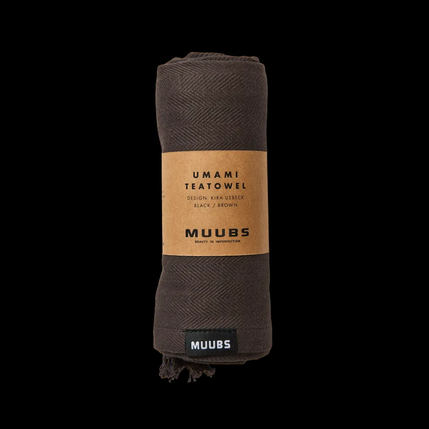 Muubs -Umami Viskestykke - Sort/Brun