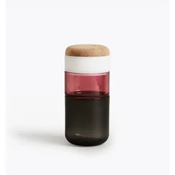 New Works - PI-NO-PI-NO Vase sæt - grå/fuchsia/opal
